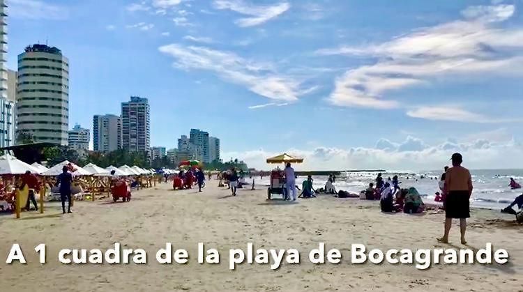 Apartamento Comodo 211b Bocagrande Cerca A La Playa *