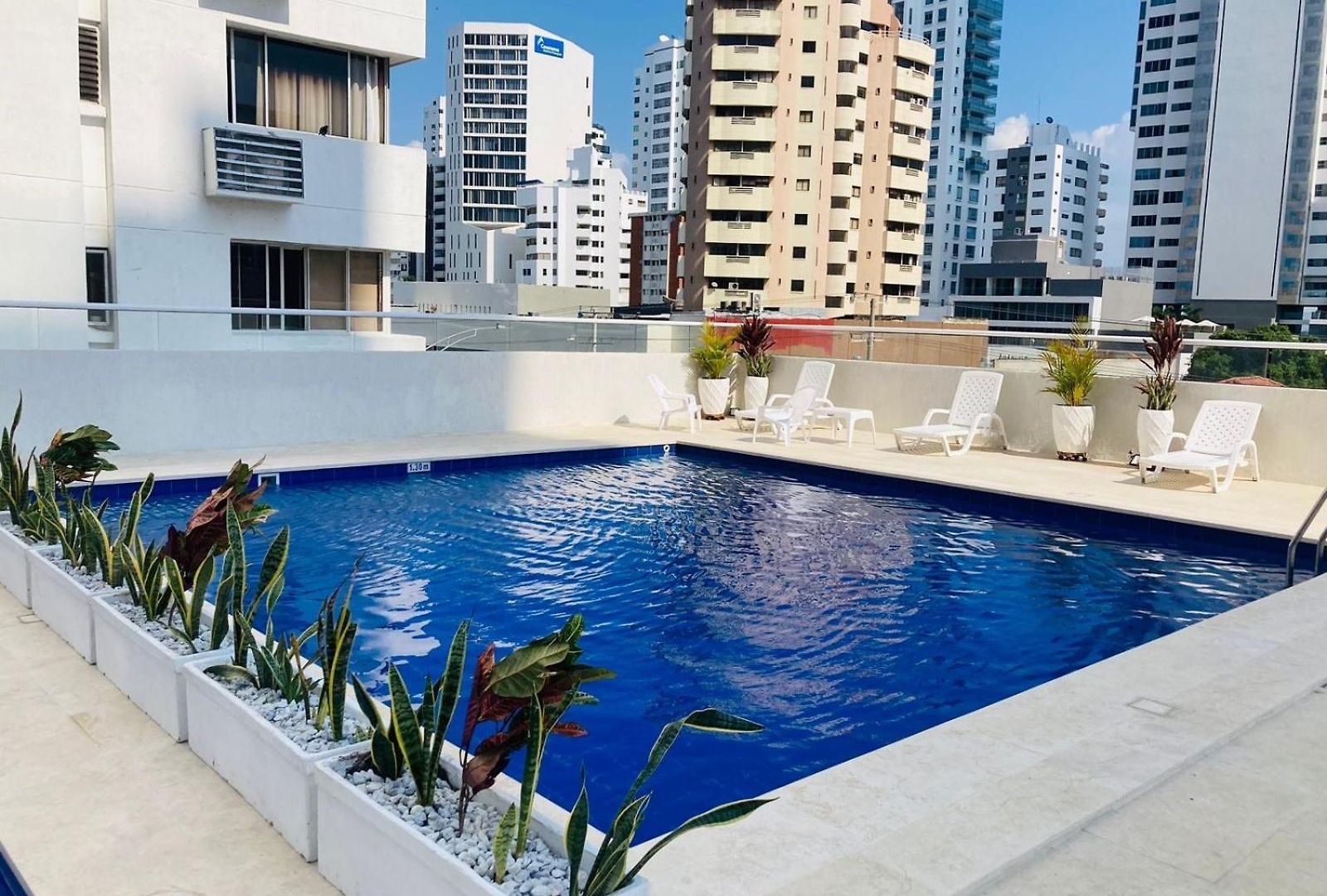 Apartamento Comodo 211b Bocagrande Cerca A La Playa Cartagena