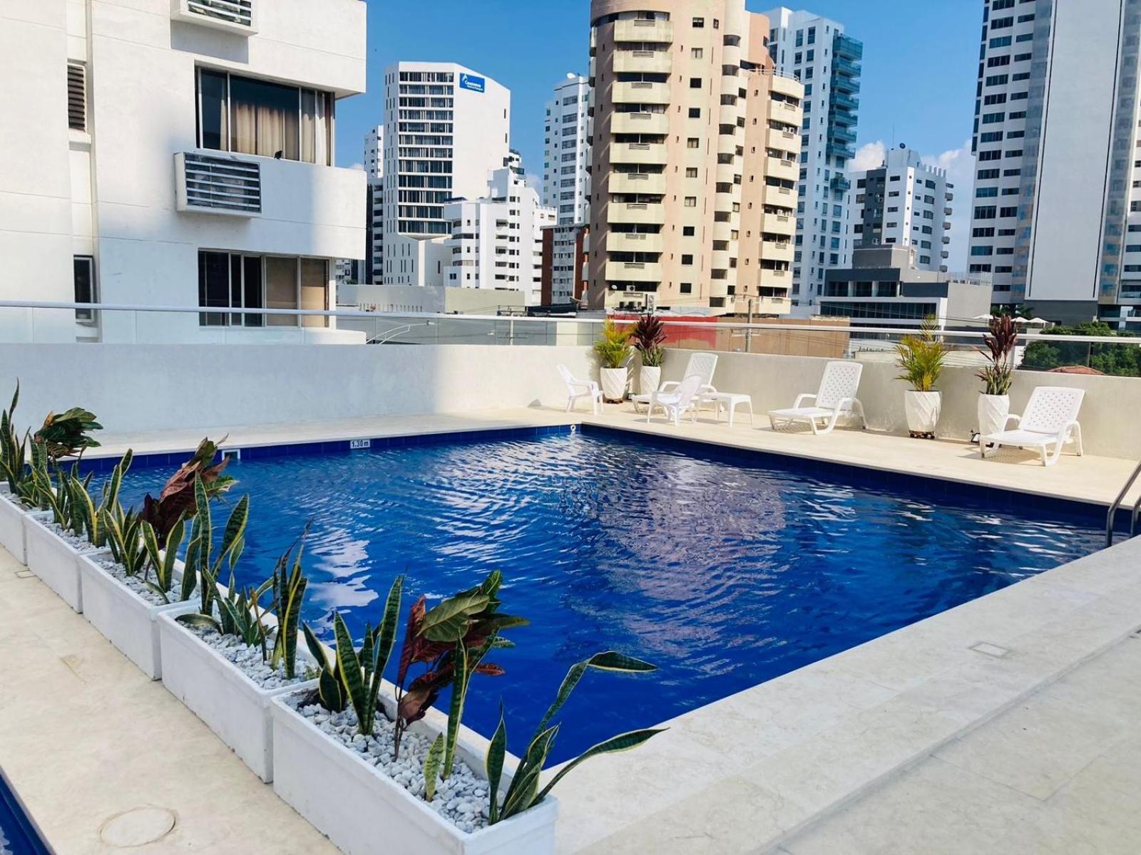 Apartamento Comodo 211b Bocagrande Cerca A La Playa Cartagena
